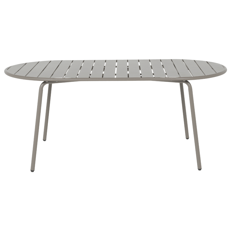 Градинска маса от метал TARABA с просторен плот 184x94 см » XLGarden