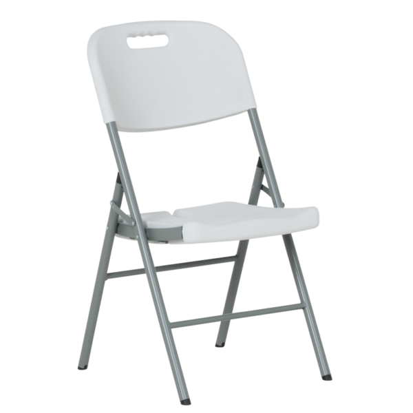 Сгъваем градински стол Comfortino 9825 с метална конструкция и HDPE седалка