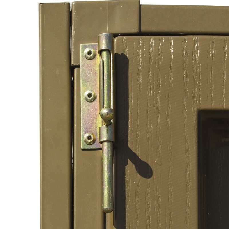 Градинска барака WoodBridge Plus 10.5x8 с метална рамка и винилово покритие » XLGarden