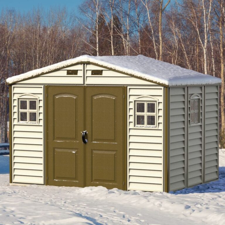 gradinska baraka woodside 10 5x8 prostorno vinilovo reshenie za sahranenie 2