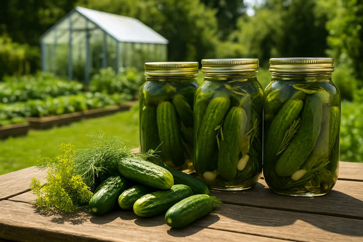 Кисели краставички без варене &raquo; XLGarden