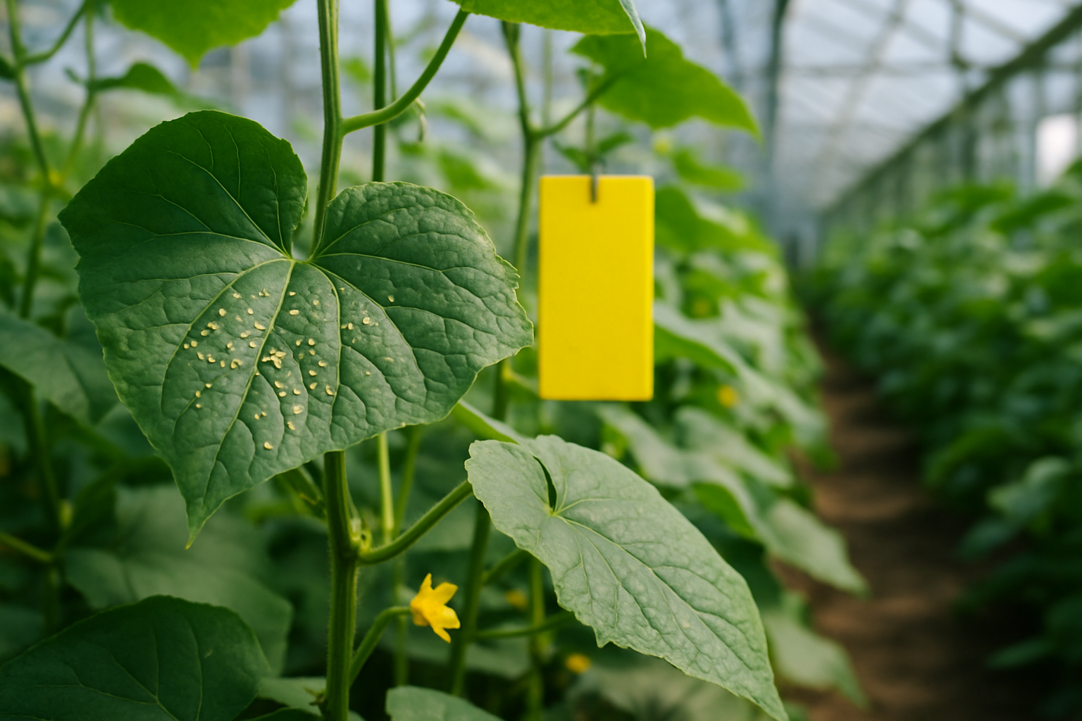 Белокрилка по краставиците &raquo; XLGarden