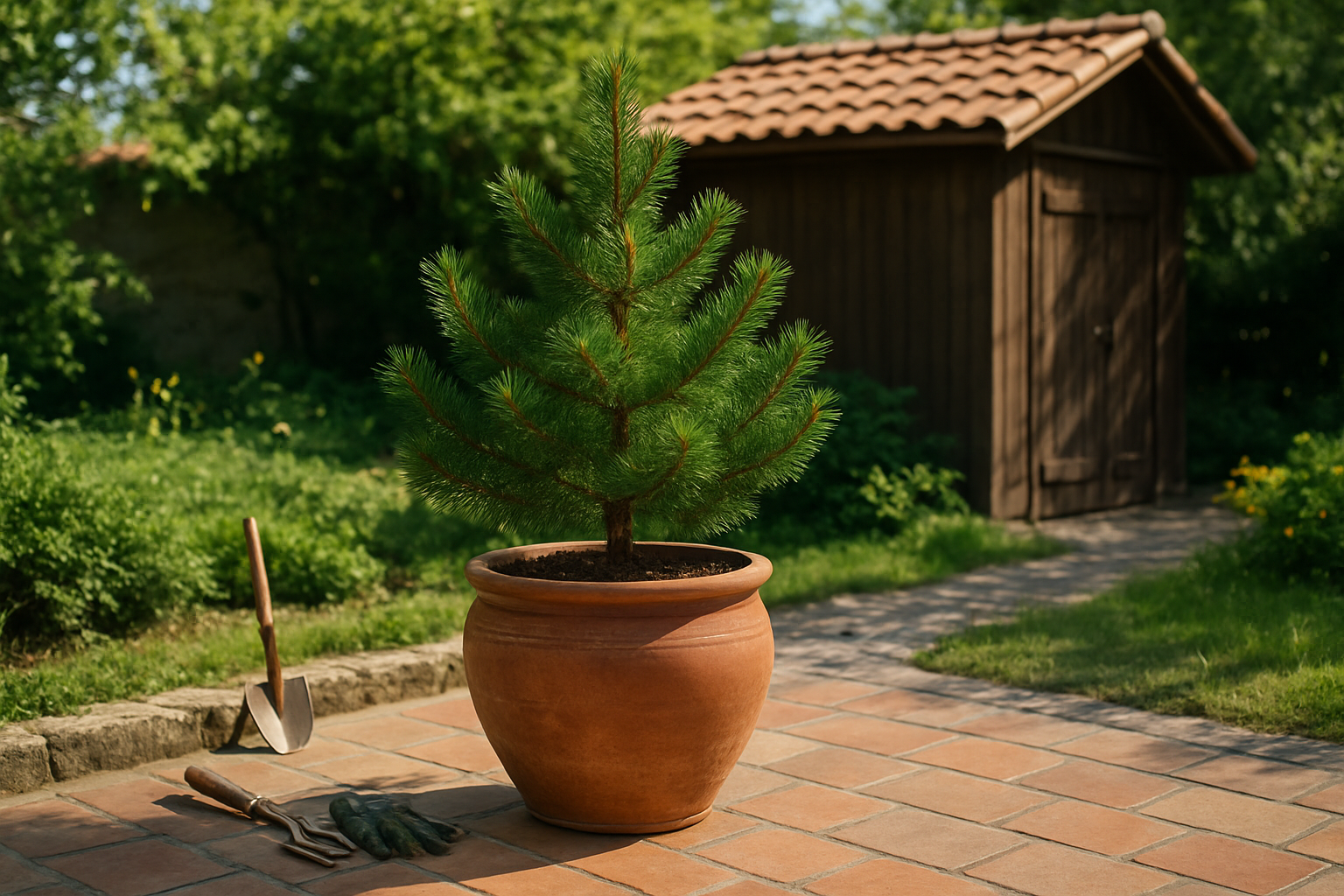 Отглеждане на борче в саксия &raquo; XLGarden
