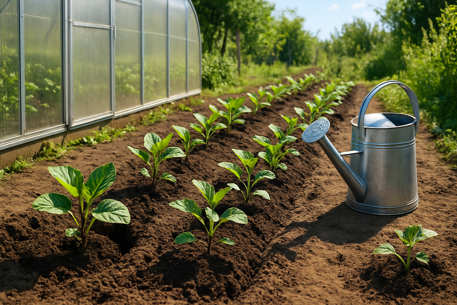 Засаждане на патладжан &raquo; XLGarden