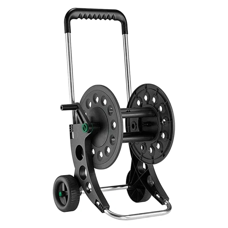 Количка за маркуч 1/2" 60м Aquaviva – алуминиева рамка » XLGarden