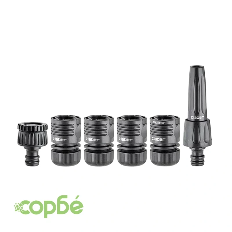 Количка за маркуч Genius Compact Pronto, 1/2" 30м, свръзки и струйник » XLGarden