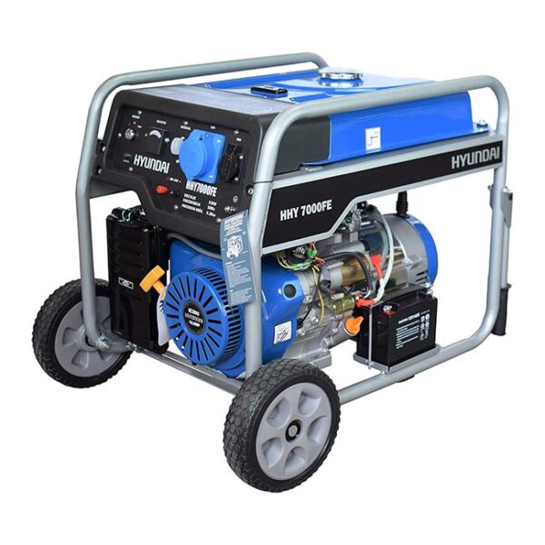 Бензинов генератор Hyundai HHY 7000 FEK 5.5kW ел. стартер