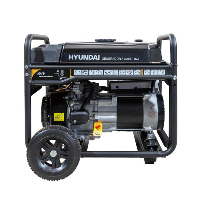 Бензинов генератор HYUNDAI HY 4110 LK 3.3 kW с колела » XLGarden