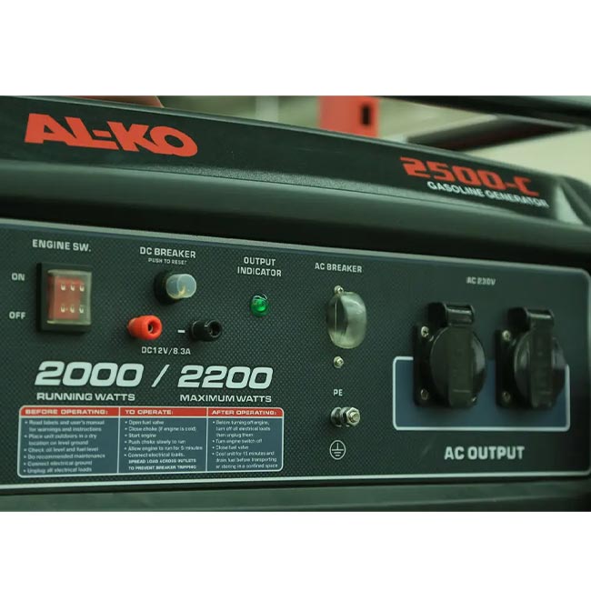Бензинов генератор монофазен AL-KO 2500C – 2,2 kW » XLGarden