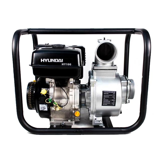 Бензинова водна помпа 4" Hyundai HY100 9 к.с. 80 м³/ч » XLGarden