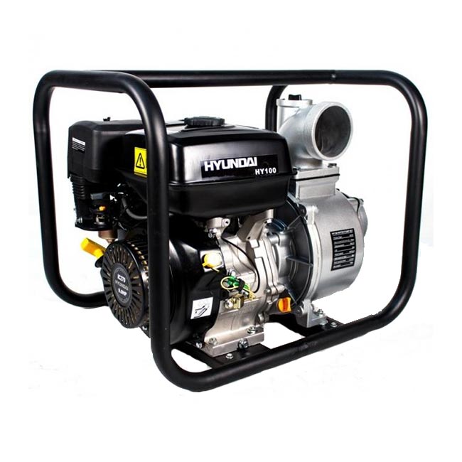 Бензинова водна помпа 4" Hyundai HY100 9 к.с. 80 м³/ч » XLGarden