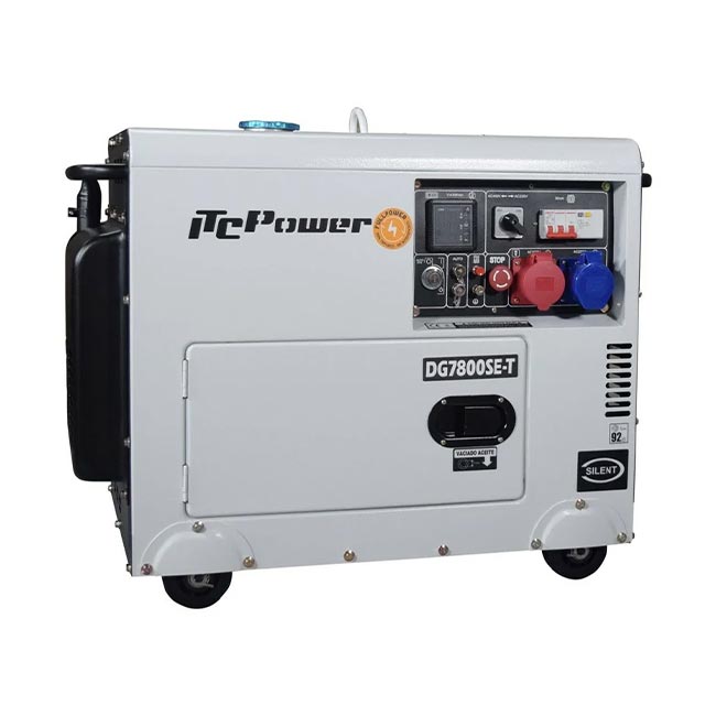 Дизелов генератор DG 7800SE Т трифазен/монофазен 7.9 kVA » XLGarden