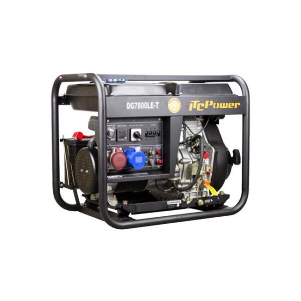 Дизелов генератор ITC Power DG 7800LE T трифазен/монофазен