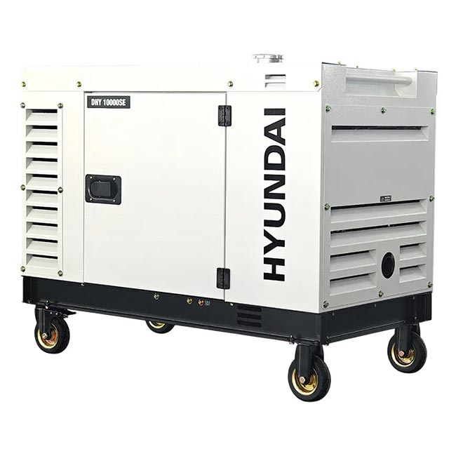 Дизелов генератор монофазен 8.5 kW HYUNDAI DHY 10000SE » XLGarden