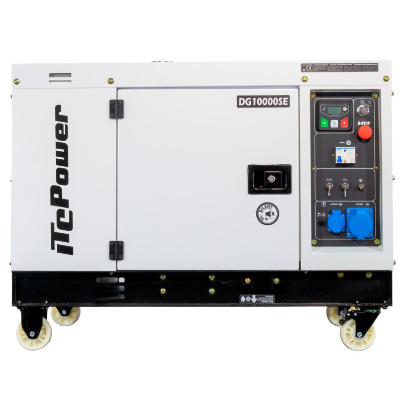 Дизелов генератор монофазен 8,5 kW ITC Power DG 10000SE » XLGarden
