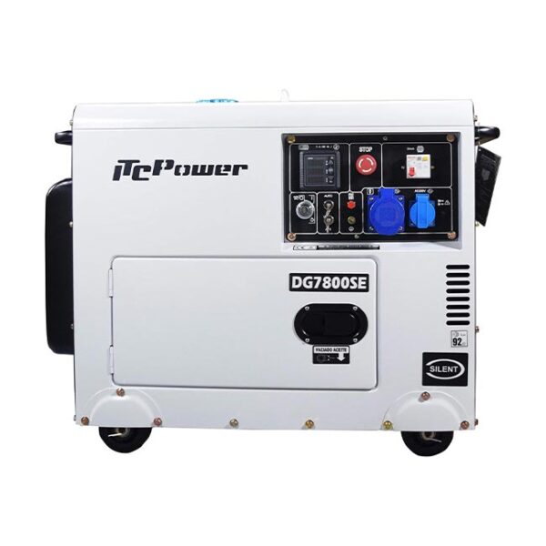 Дизелов генератор монофазен обезшумен DG 7800SE 6.3 kW