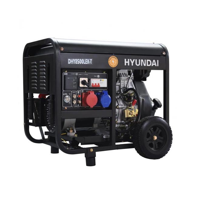 Дизелов генератор трифазен монофазен DHY 8500LEK Т 7.9 kVA » XLGarden
