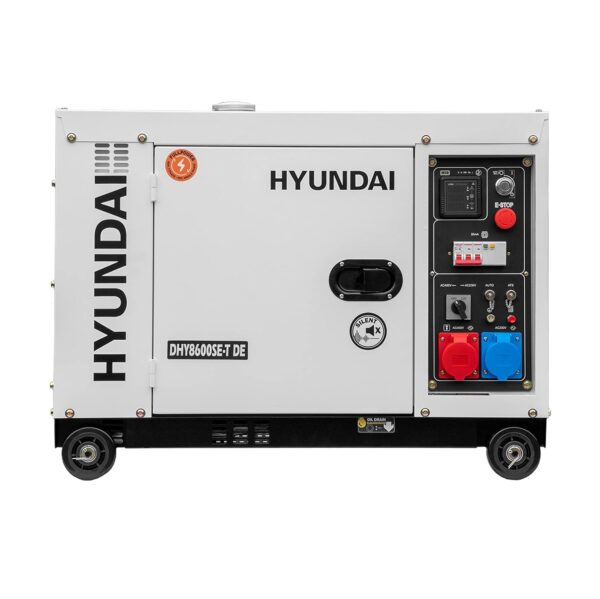 Дизелов монофазен генератор Hyundai DHY 8600SE 6,3 kW