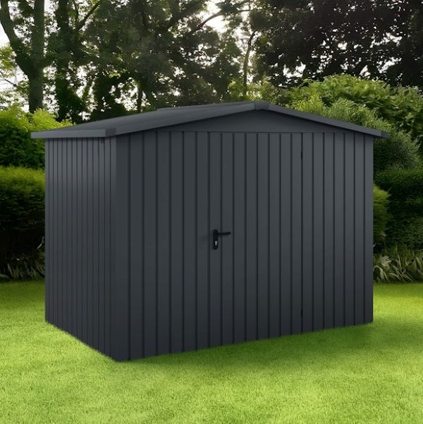 Градинска барака с двускатен покрив Hörmann Euroline ESD8, 262x166 cm » XLGarden
