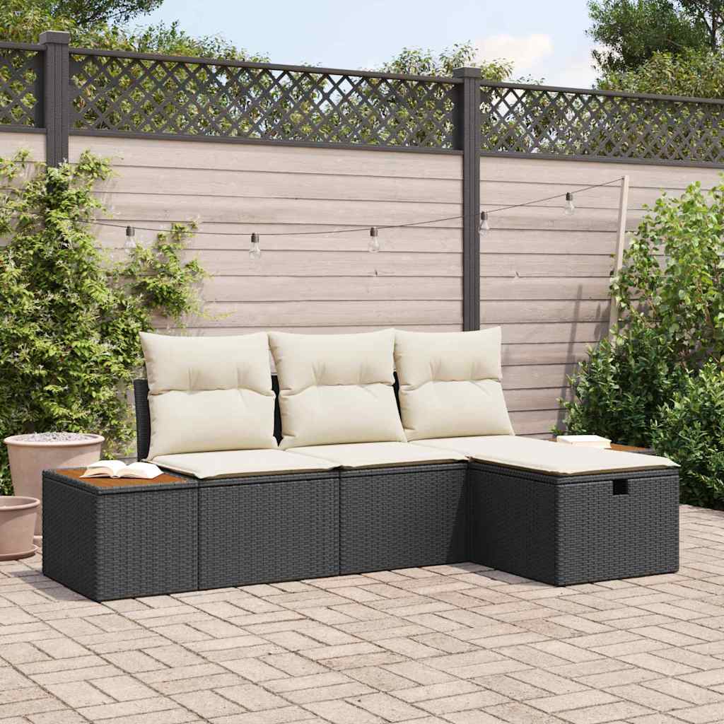gradinski-divan-komplekt-poliratan-4-chasti-55x62x69-sm-cheren-1 Градински диван комплект полиратан 4 части, 55x62x69 см, черен » XLGarden