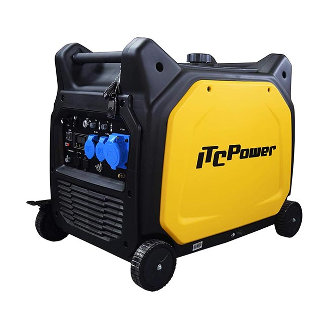 Инверторен генератор бензинов GG 65Ei ITC Power 6.5 kW ATS » XLGarden