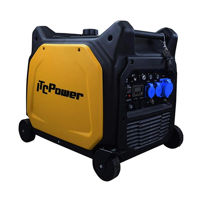 Инверторен генератор бензинов GG 65Ei ITC Power 6.5 kW ATS » XLGarden