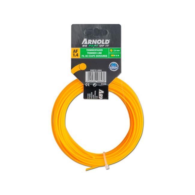 Корда за тримери кръгла Ф 2.4мм 15м Arnold Parts » XLGarden