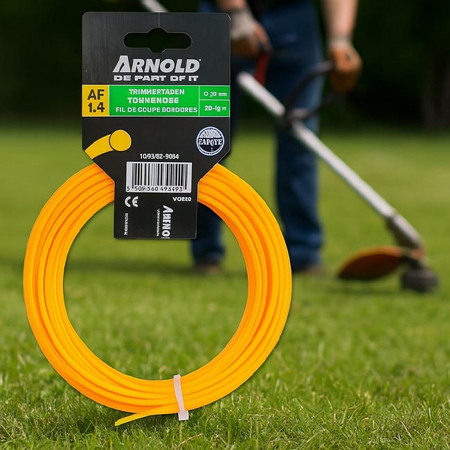 Корда за тримери кръгла Ф 2.4мм 15м Arnold Parts » XLGarden