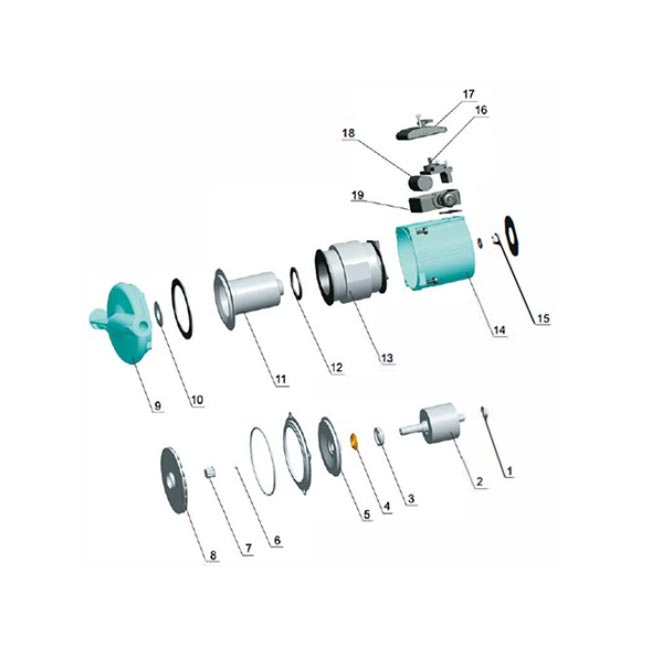 Циркулационна помпа за парно LEO ARP 25-60/180-1, 45W, 1" » XLGarden
