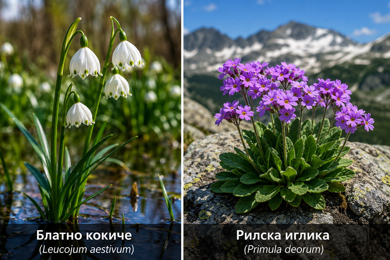 Защитени растения в България