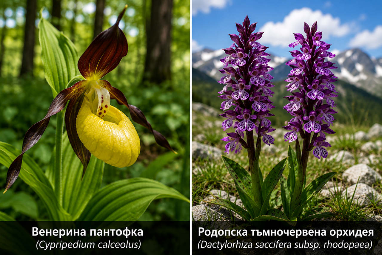 Защитени растения в България